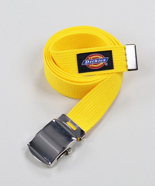Dickies（ディッキーズ）の「【Dickies / ディッキーズ】SPINNS別注　タグロゴデザインGIベルト（ベルト・メンズ・ブラック/ホワイト/レッド/グリーン/ブルー/イエロー/オレンジ・ONESIZE）」の6枚目の写真
