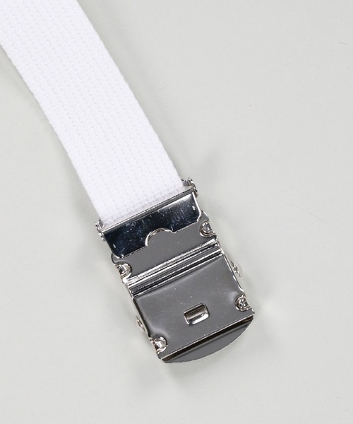 Dickies（ディッキーズ）の「【Dickies / ディッキーズ】SPINNS別注　タグロゴデザインGIベルト（ベルト・メンズ・ブラック/ホワイト/レッド/グリーン/ブルー/イエロー/オレンジ・ONESIZE）」の11枚目の写真