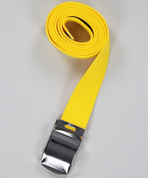 Dickies（ディッキーズ）の「【Dickies / ディッキーズ】SPINNS別注　タグロゴデザインGIベルト（ベルト・メンズ・ブラック/ホワイト/レッド/グリーン/ブルー/イエロー/オレンジ・ONESIZE）」の10枚目の写真