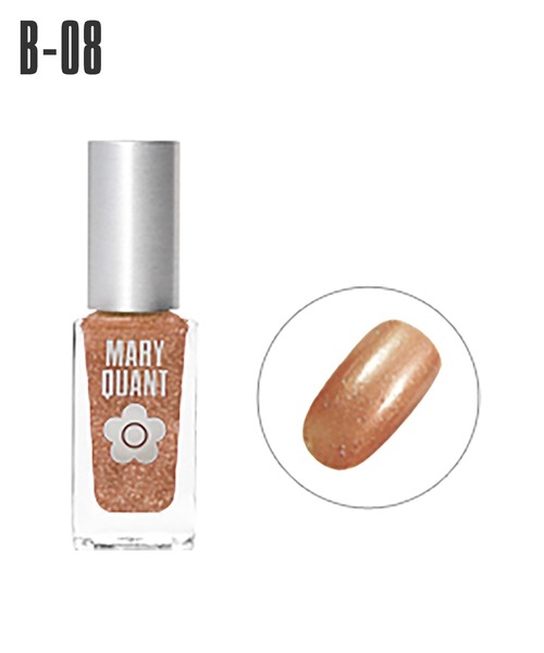 MARY QUANT(マリークワント)の「ネイル ポリッシュ(8mL)(マニキュア)(マニキュア/ジェルネイル・レディース・O-03 トゥルー ヴァリュー/V-04 モーニング デュー/B-06 ドレスト ブリック/P-07 エンジェル ケーク/B-10 アンティーク カメオ/V-03 フェイスフルネス/B-03 メルバ トースト/R-05 サプライズ パーティー/B-08 ヴァリアブル スター/P-08 プラピシャス/R-03 アーダー/P-09 ケイプ ジャスミン/R-01 シンチレーション/V-05 ポッタリー/R-04 チェッカー ベリー・FREE)」の3枚目の写真