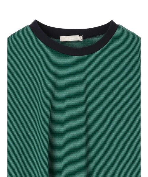 Green　Parks（グリーンパークス）の「バッククロスボーダープルオーバー＊（Tシャツ/カットソー・レディース・ブラウン/グリーン・FREE）」の15枚目の写真