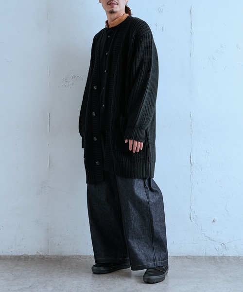 Lui's（ルイス）の「配色スタンドシャツ（シャツ/ブラウス・メンズ・ホワイト/ブラック・MEDIUM/SMALL）」の12枚目の写真