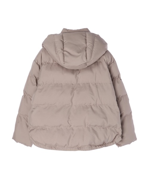 earth music&ecology（アースミュージックアンドエコロジー）の「ecocloud 中綿ブルゾン ＊（ダウンジャケット/コート・レディース・モカ/ブラック・M/L）」の20枚目の写真