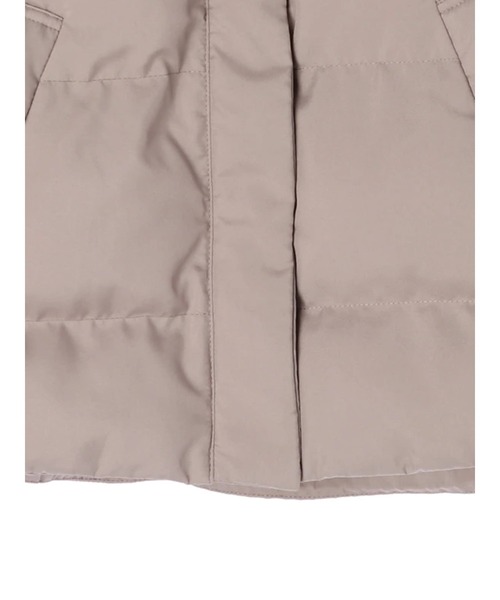 earth music&ecology（アースミュージックアンドエコロジー）の「ecocloud 中綿ブルゾン ＊（ダウンジャケット/コート・レディース・モカ/ブラック・M/L）」の14枚目の写真