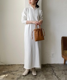 CAPRICIEUX LE'MAGE | 変形裏毛ワンピース(ワンピース)