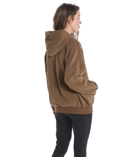 ROXY（ロキシー）の「JIVY ZIP/ロキシージップアップパーカー（パーカー・レディース・ブラック/ブラウン/グレー・SMALL/MEDIUM/LARGE/X-LARGE）」の6枚目の写真