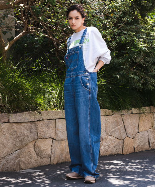 Levi's（リーバイス）の「GRAPHIC PRISM CREW STRANGE THINGS HAPPEN ORBIT HEATHER GREY（スウェット・レディース・グレー・XS/L/M/S）」の8枚目の写真