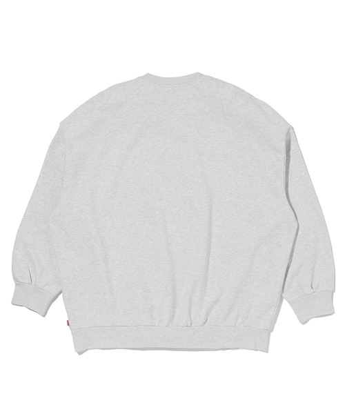 Levi's（リーバイス）の「GRAPHIC PRISM CREW STRANGE THINGS HAPPEN ORBIT HEATHER GREY（スウェット・レディース・グレー・XS/L/M/S）」の10枚目の写真