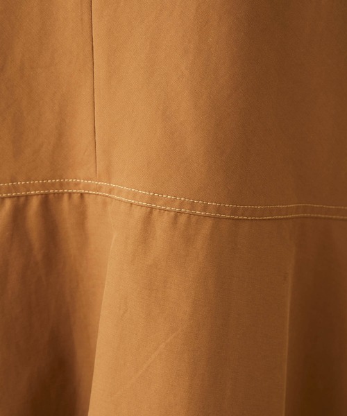 MADEMOISELLE ROPE'(マドモアゼル ロペ)の「<春まで使える>ステッチ加工アシンメトリーマーメイドスカート(スカート・レディース・ブラック/ダークブラウン・36/38)」の20枚目の写真