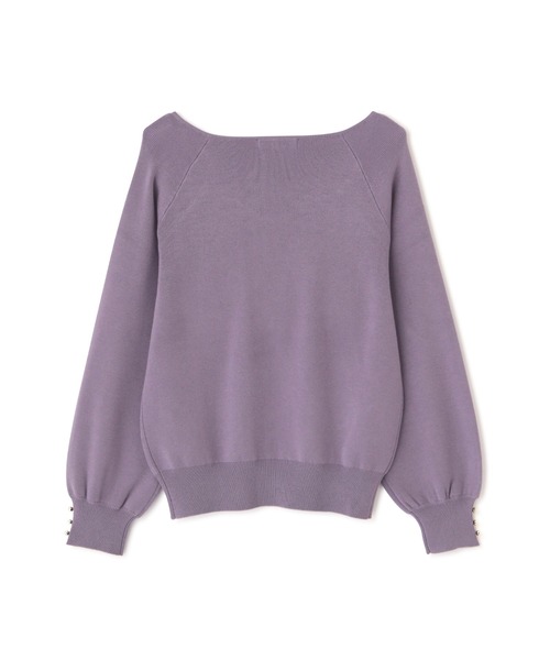 PROPORTION BODY DRESSING（プロポーションボディドレッシング）の「【美人百花11月号 掲載商品】デコルテハートボリュームスリーブ / 1211270005（ニット/セーター・レディース・ベージュ系その他/ブラウン系その他/ブラック/パープル系その他・MEDIUM/SMALL）」の21枚目の写真