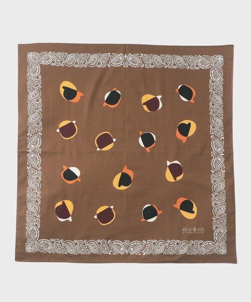 ボーラーハット ハンドペイントライク バンダナ（バンダナ/スカーフ）｜40ct＆525（フォーティーカラッツアンドゴーニーゴ）