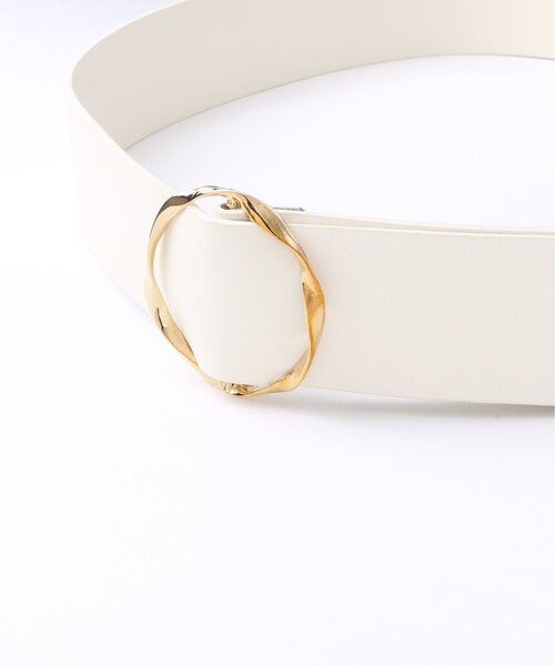 frames RAY CASSIN（フレームスレイカズン）の「たたきリング太ベルト（ベルト・レディース・グリーン/キナリ/モカ・FREE）」の5枚目の写真