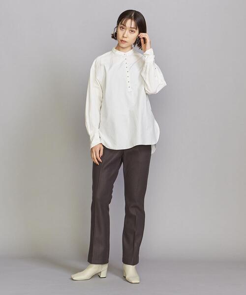 ユナイテッドアローズ　マスタード刺繍チュニック BEAUTY&YOUTH UNITED ARROWS（ビューティーアンドユース