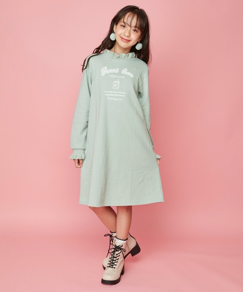 JENNI love（ジェニィラブ）の「ロゴテープレースアップブーツ（ブーツ・キッズ・ブラック/ベージュ/ラベンダー・20cm/21cm/22cm/23cm/24cm）」の7枚目の写真