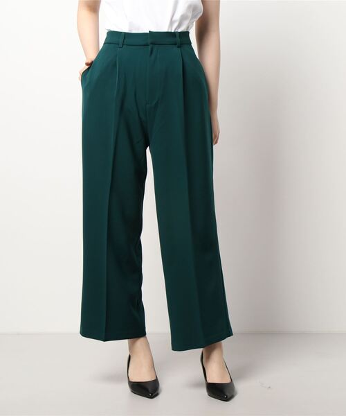 LOWRYS FARM(ローリーズファーム)の「カラーセミワイドパンツ 236226(その他パンツ・レディース・ブラック/イエロー/グリーン/アイボリー・MEDIUM/LARGE)」の22枚目の写真