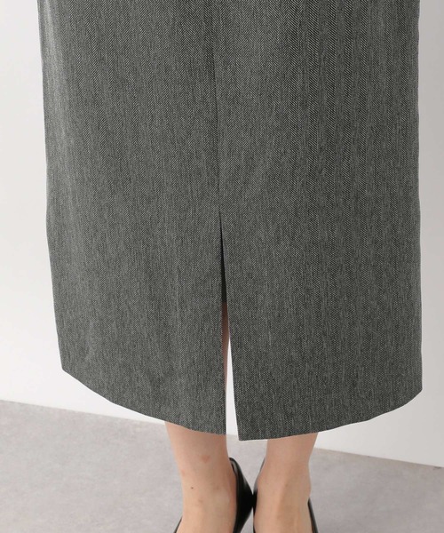 LEPSIM（レプシィム）の「ヘリンボーンタイトスカート 217353