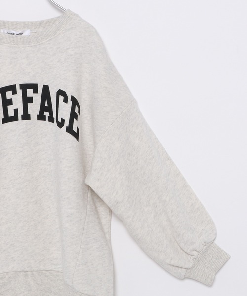 GLOBAL WORK(グローバルワーク)の「【キッズ】イージーDRYロゴチュニック/229730(スウェット・キッズ・チャコールグレー/ネイビー/ホワイト系その他2/グリーン/グレー・110cm/100cm/120cm/130cm/140cm/150cm/160cm)」の7枚目の写真