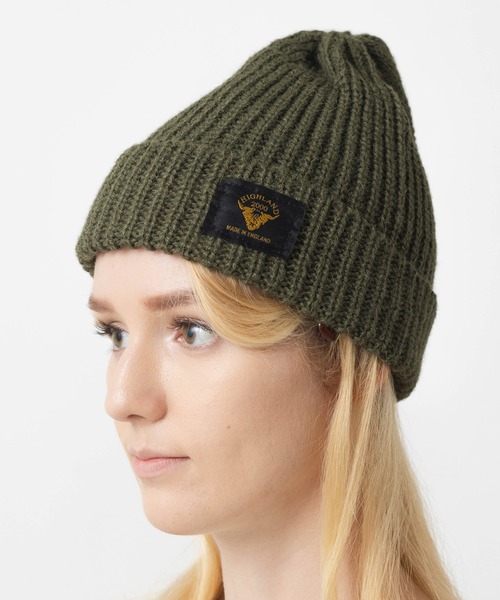 vonsonoのウール・アルパカ混フード型ニット帽 vonsonoのウール・アルパカ混フード型ニット帽 vonsonoのウール