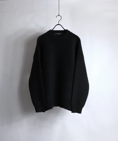 Confirm（コンファーム）の「Confirm / コンファーム モヘアライククルーニット（ニット/セーター・メンズ・ライトグレー/スカイブルー/ブラック/モカ・M/L）」の15枚目の写真