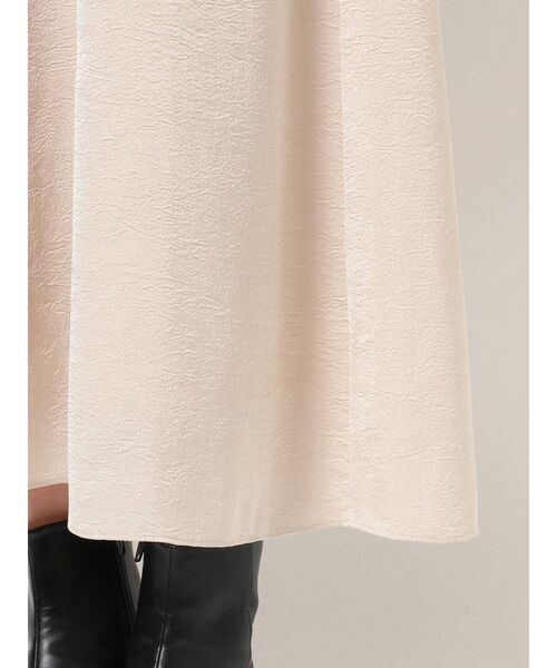 LAGUNAMOON（ラグナムーン）の「フロントピンタックサテンワンピース（ワンピース・レディース・アイボリー/ボルドー/ブルー・SMALL/MEDIUM）」の19枚目の写真