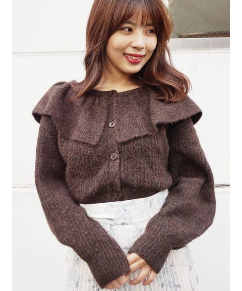 MERCURYDUO（マーキュリーデュオ）の「プリーツロングスカート（スカート・レディース・グレー/アイボリー/ブラック・SMALL/MEDIUM）」の18枚目の写真