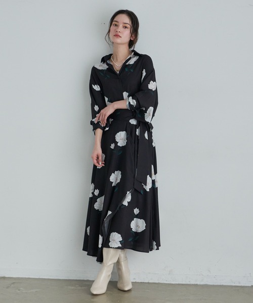 la belle Etude POPPY巻きスカート LA BELLE ETUDE（ラベルエチュード）の「POPPY巻きスカート