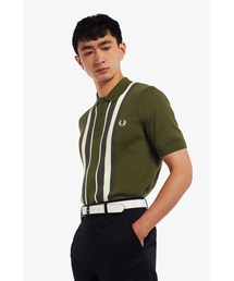 FRED PERRY（フレッドペリー）の「Striped Knitted Shirt（ポロシャツ