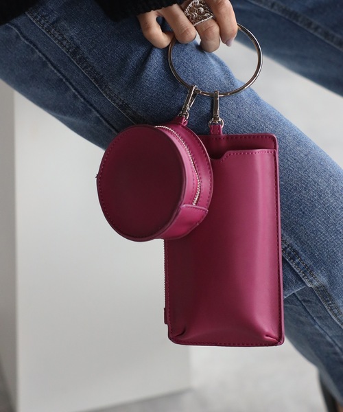 ap retro（アプレトロ）の「カラーリングショルダーBAG（ショルダーバッグ・レディース・ピンク/イエロー/グリーン/ブルー/ブラック・FREE）」の6枚目の写真