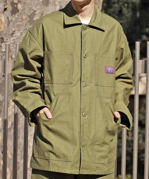 新品　GUNG HO　ガンホー　ファティーグカバージャケット　ミリタリー　L GUNG HO（ガンホー）の「GUNG HO/ガンホー FATIGUE COVER JACKET