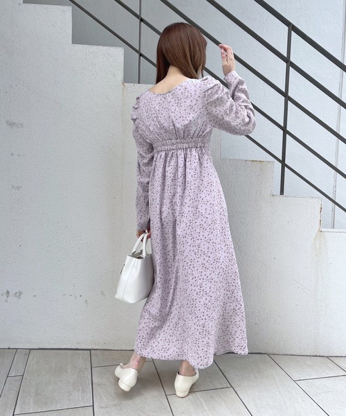 OLIVE des OLIVE(オリーブデオリーブ)の「オトナレディワンピース(ワンピース・レディース・サックスブルー/アイボリー・FREE)」の21枚目の写真