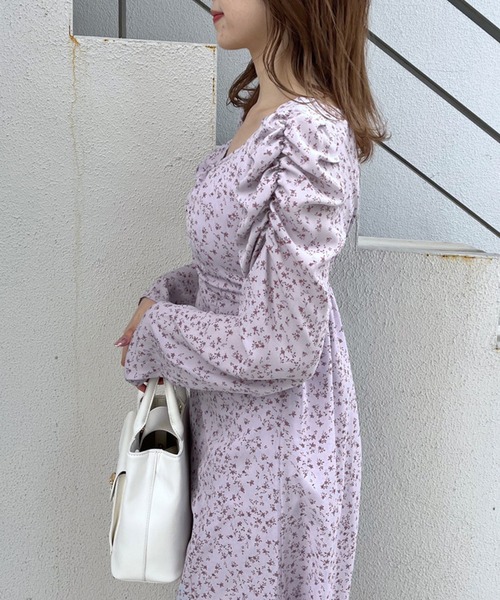 OLIVE des OLIVE(オリーブデオリーブ)の「オトナレディワンピース(ワンピース・レディース・サックスブルー/アイボリー・FREE)」の11枚目の写真