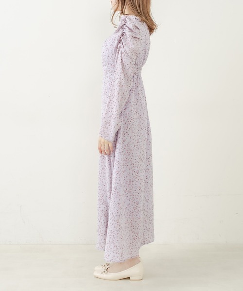 OLIVE des OLIVE(オリーブデオリーブ)の「オトナレディワンピース(ワンピース・レディース・サックスブルー/アイボリー・FREE)」の14枚目の写真