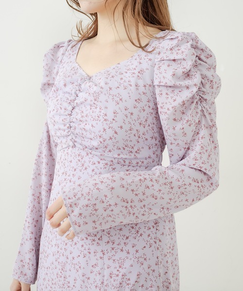 OLIVE des OLIVE(オリーブデオリーブ)の「オトナレディワンピース(ワンピース・レディース・サックスブルー/アイボリー・FREE)」の22枚目の写真