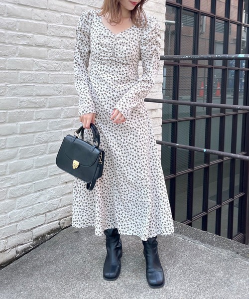 OLIVE des OLIVE(オリーブデオリーブ)の「オトナレディワンピース(ワンピース・レディース・サックスブルー/アイボリー・FREE)」の20枚目の写真