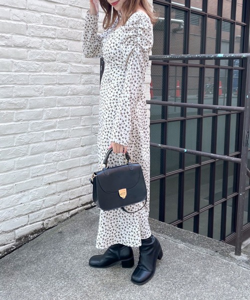 OLIVE des OLIVE(オリーブデオリーブ)の「オトナレディワンピース(ワンピース・レディース・サックスブルー/アイボリー・FREE)」の17枚目の写真