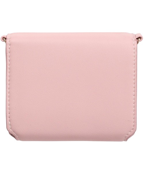 MILKFED.（ミルクフェド）の「STENCIL LOGO SHOULDER STRAP WALLET（財布・レディース・ライトピンク/ブラウン/ブラック・ONE SIZE）」の7枚目の写真