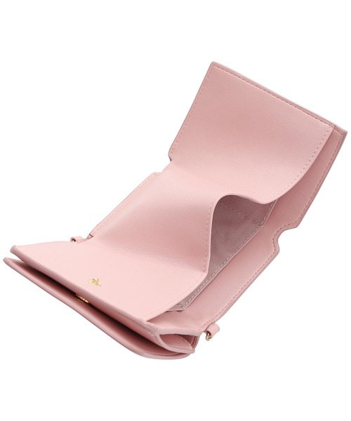 MILKFED.（ミルクフェド）の「STENCIL LOGO SHOULDER STRAP WALLET（財布・レディース・ライトピンク/ブラウン/ブラック・ONE SIZE）」の21枚目の写真