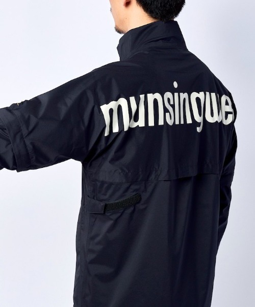【美品】Munsingwear ナイロンストレッチ中綿ブルゾン マンシングウェア Munsingwear（マンシングウェア） 公式 中綿ブルゾン メンズ 撥水 保温
