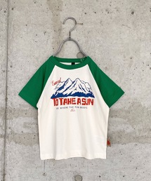 Life Support Products | 防汚加工ラグランプリントＴシャツ（80～140cm）(Tシャツ/カットソー)