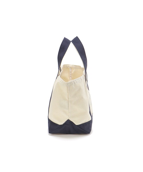 Manhattan Portage(マンハッタンポーテージ)の「Ambrose Tote Bag Canvas Lite 2022(トートバッグ・メンズ・オレンジ/ネイビー・SMALL)」の7枚目の写真