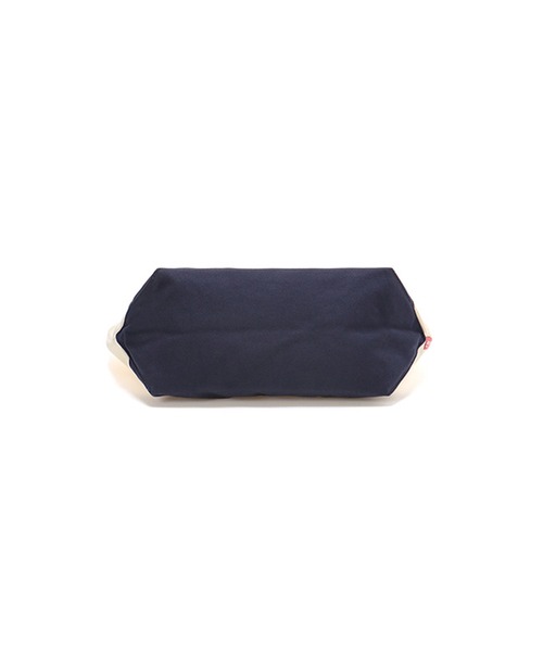 Manhattan Portage(マンハッタンポーテージ)の「Ambrose Tote Bag Canvas Lite 2022(トートバッグ・メンズ・オレンジ/ネイビー・SMALL)」の9枚目の写真