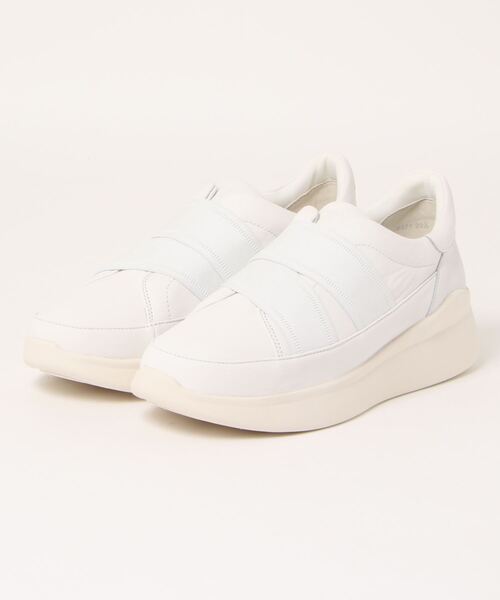MACKINTOSH PHILOSOPHY(マッキントッシュ フィロソフィー)の「厚底スリッポンスニーカー(スニーカー・レディース・ホワイト/ライトグレー/ブラック・23.5cm/24.5cm/23.0cm/24.0cm/22.5cm)」の1枚目の写真