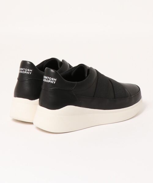 MACKINTOSH PHILOSOPHY(マッキントッシュ フィロソフィー)の「厚底スリッポンスニーカー(スニーカー・レディース・ホワイト/ライトグレー/ブラック・23.5cm/24.5cm/23.0cm/24.0cm/22.5cm)」の4枚目の写真