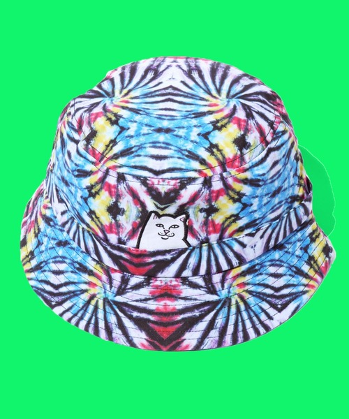 RIPNDIP(リップンディップ)の「RIPNDIP/リップンディップ Lord Nermal Dyed Bucket Hat バケットハット タイダイ 総柄(ハット・メンズ・レインボー・ONE SIZE)」の19枚目の写真