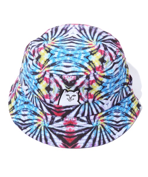 RIPNDIP(リップンディップ)の「RIPNDIP/リップンディップ Lord Nermal Dyed Bucket Hat バケットハット タイダイ 総柄(ハット・メンズ・レインボー・ONE SIZE)」の22枚目の写真