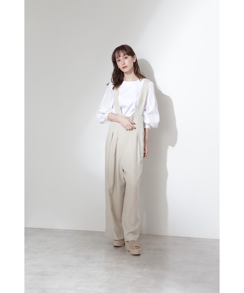 JILL STUART（ジルスチュアート）の「◆ルチアーノカットソー（Tシャツ/カットソー・レディース・パープル/ホワイト・FREE）」の4枚目の写真