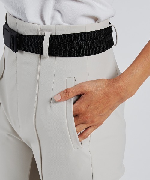 ESSENTIAL(エッセンシャル)の「ストレッチハイウエストパンツ(その他パンツ・レディース・ブラック/ベージュ/オフホワイト・38/36)」の15枚目の写真