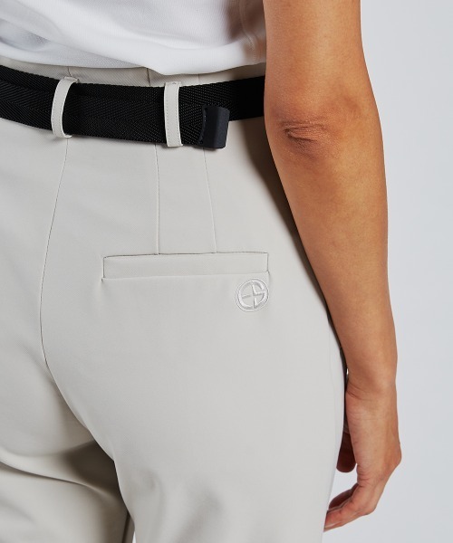 ESSENTIAL(エッセンシャル)の「ストレッチハイウエストパンツ(その他パンツ・レディース・ブラック/ベージュ/オフホワイト・38/36)」の9枚目の写真