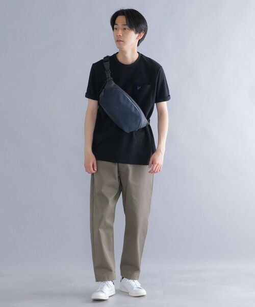 LYLE&SCOTT(ライルアンドスコット)の「*【SHIPS別注】: Lyle&Scott ワンポイント ロゴ 鹿の子 Tシャツ(Tシャツ/カットソー・メンズ・ホワイト/ブラック/ライトブルー/ロイヤルブルー・SMALL/MEDIUM/LARGE/X-LARGE)」の12枚目の写真