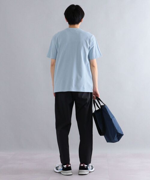 LYLE&SCOTT(ライルアンドスコット)の「*【SHIPS別注】: Lyle&Scott ワンポイント ロゴ 鹿の子 Tシャツ(Tシャツ/カットソー・メンズ・ホワイト/ブラック/ライトブルー/ロイヤルブルー・SMALL/MEDIUM/LARGE/X-LARGE)」の5枚目の写真